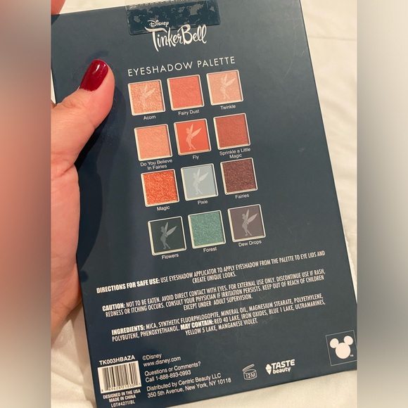 TINKERBELL EYESHADOW PALETTE NIB - Picture 3 of 7